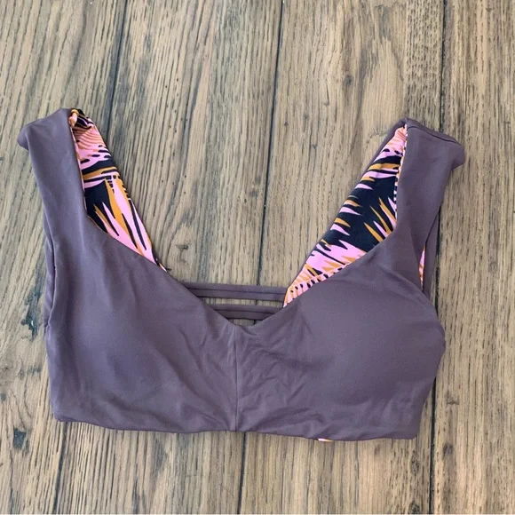 Maaji Fig Divine Reversible 4-way bikini swim top - Picture 4 of 4